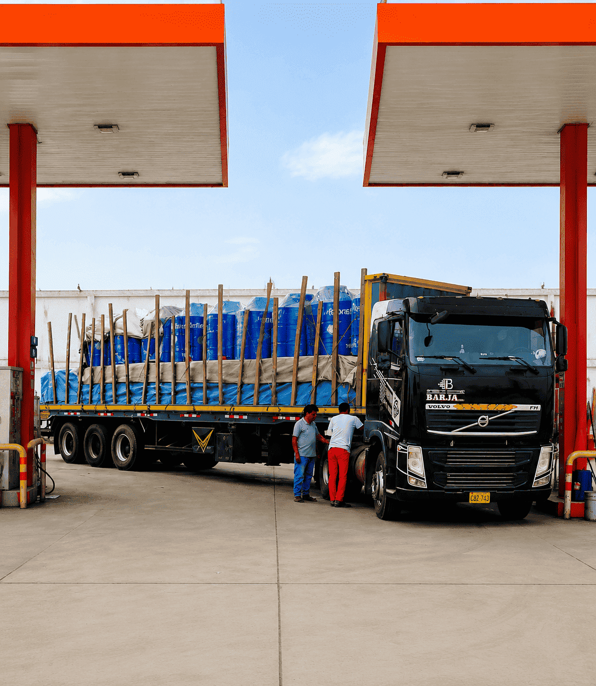 Semitrailer Volvo FH para carga pesada